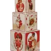 Bethany Lowe TP4142 Sweetheart Blocks Set of 3