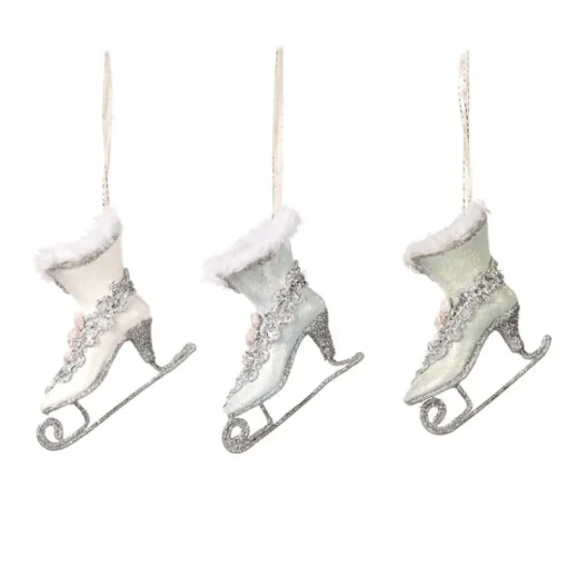 Goodwill Carousel Skate Ornament 3 Assorted B 96266