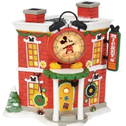 Department56 Disney Mickeys Alarm Clock Shop EU A30082