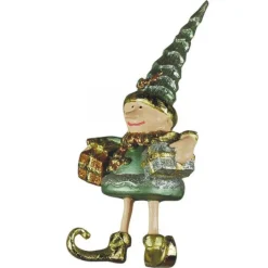 North Pole Elf with two gifts