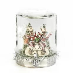 Goodwill Glass Cycling Deer in Jar Y 28203