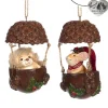 Goodwill Goodill Belgium 2020 B 94514 Mouse Hedgehog In Acorn Balloon 2 Assorted