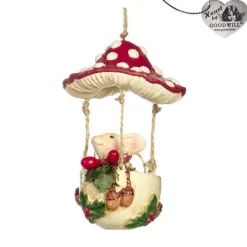 Goodwill Goodill Belgium 2020 B 93159 Squirrel In Mushroom Hot Air Balloon