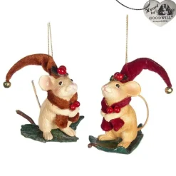 Goodwill Goodill Belgium 2020 B 94504 Woodland Mouse With Leaf 2 Assorted