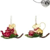Goodwill Goodill Belgium 2020 B 93154 Woodland Tea Party Baby Mouse On Leaf 2 Assorted