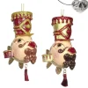 Goodwill Belgium B 93300 Baby Nutcracker Fish 2 Assorted Ornaments