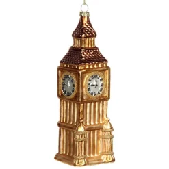 Goodwill Belgium Glass Ben Big Clock Tower Ornament C 16025
