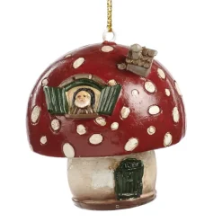 Goodwill Belgium MC 36469 Mushroom House Ornament