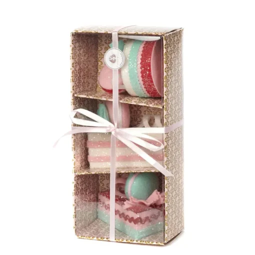 Goodwill Belgium TR 23031 Cake Pie Ornament 3 Assorted