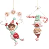 Goodwill Belgium TR 23098 Candy Elf Ornament 2 Assorted