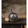 Bethany Lowe Green Apple With Purple Poison Ornament Mini