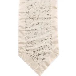 Goodwill Holly Berry Table Runner Cream L 20259