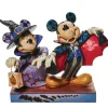 Jim Shore 6008989 Terrifying Trick-or-Treaters - Mickey and Minnie as a Vampire