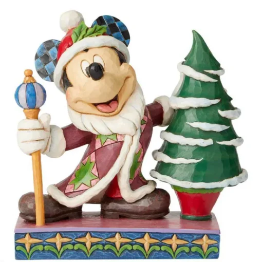Jim Shore Father Christmas Mickey Mouse 6002831