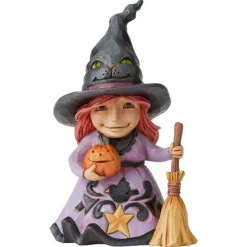 Jim Shore Welcome The Magic (Friendly Witch Pint-SizedÂ Figurine) 6004331