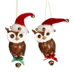 Goodwill Jingle Owl Ornament 2 Assorted B 97467