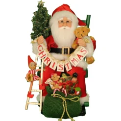 Karen Didion Originals Lighted Christmas Eve Santa CC16-169