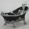 Katherine Collection Katherine's Collection 28-828202 Dead and Breakfast Skeleton in the Bathtub
