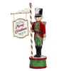 Katherine Collection KC 28-028760 Katherine's Collection Toyland Nutcracker Sign