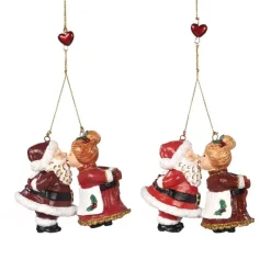 Goodwill Kissing Mr and Mrs Claus 2 Assorted B 96758