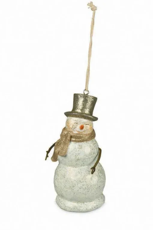 Bethany Lowe KL7550 Smiley Snowman Ornament