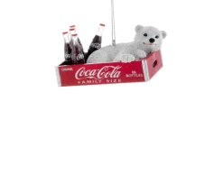 Kurt Adler 3.25" Resin Polar Bear Cub Ornament CC2132