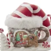 Kurt Adler GBJ0017 Claydough Elf Hat Led House