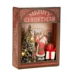 Goodwill Led Light Santa/Tree Diorama Box Y 62405