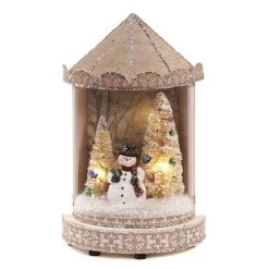 Goodwill Led Paper Tree/Snowman Scene Y 61318