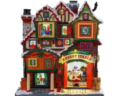 Lemax Dasher Advent Stable 95569 - Facade Collection