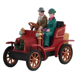 Lemax First Car In Town 93426 - Caddington Village