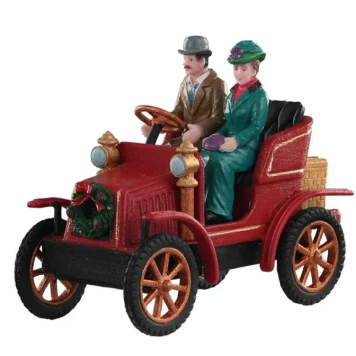 Lemax First Car In Town 93426 - Caddington Village