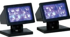 Lemax Halloween Purple Light, Set Of 2, B/O (4.5V) 34974 Spooky Town