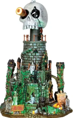 Lemax Mt. Gloom Observatory, With 4.5V Adaptor 45672 Spooky Town