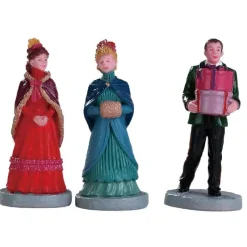Lemax New Holiday Hats Set Of 3 82597 Figurines
