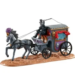 Lemax Phantom Coach 03517 - Spooky Town Halloween Village