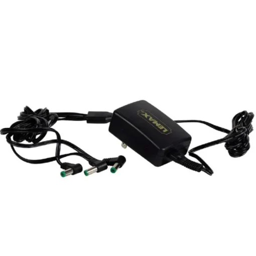 Lemax Power Adaptor, 4.5V, Black, 3-Output, Changeable Plug: Uk 94568 Spooky Town