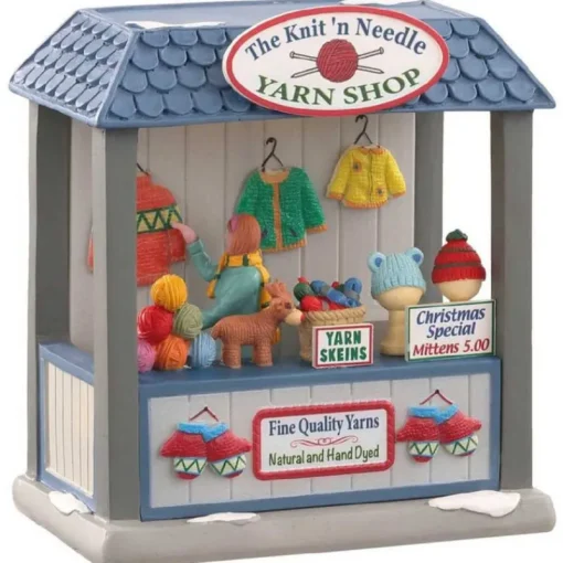 Lemax The Knit And Needle Yarn Shop 04760 - Christmas Village