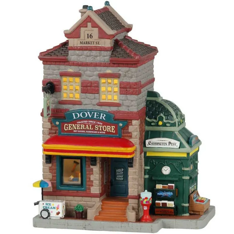 Lemax Village 2021 Dover General Store And Newsstand 15773