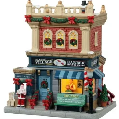 Lemax Village 2021 East Village Barber Shop 15771