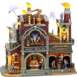 Lemax Village 2021 Evil Spirits Whiskey Distillery 15723