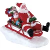 Lemax Village 72549 Sledding With Santa 72549