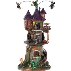 Lemax Witches Tower, With 4.5V Adaptor 85301 Spooky Town