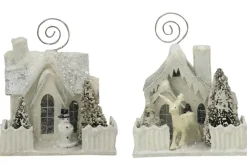 Bethany Lowe LG1770 Ivory Cottage Placecard Holder