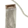 Bethany Lowe LG4442 Platinum Glitter Garland