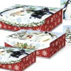 Goodwill Nested Flip Top 3 Boxes Snowy Penguins G 43081N