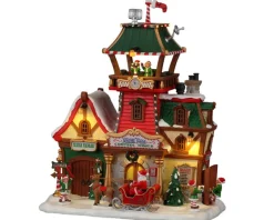 Lemax North Pole Control Tower, incl. adapter (4.5V)