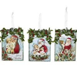 Goodwill Paper Santa Postcard Y 28220