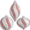Raz Imports Iced Peppermint Ornament 4022848