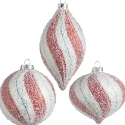 Raz Imports Iced Peppermint Ornament 4022848